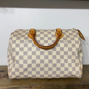LOUIS VUITTON SPEEDY 30 IN DAMIER AZUR
